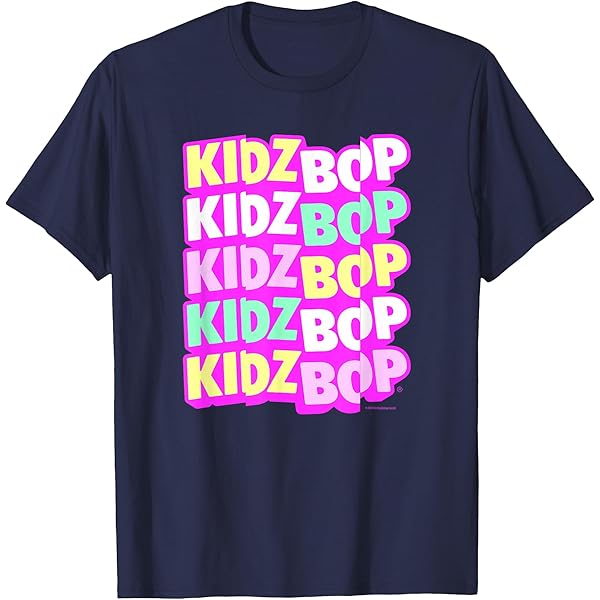 Amazon.com: KIDZ BOP - Confetti Logo Premium T-Shirt