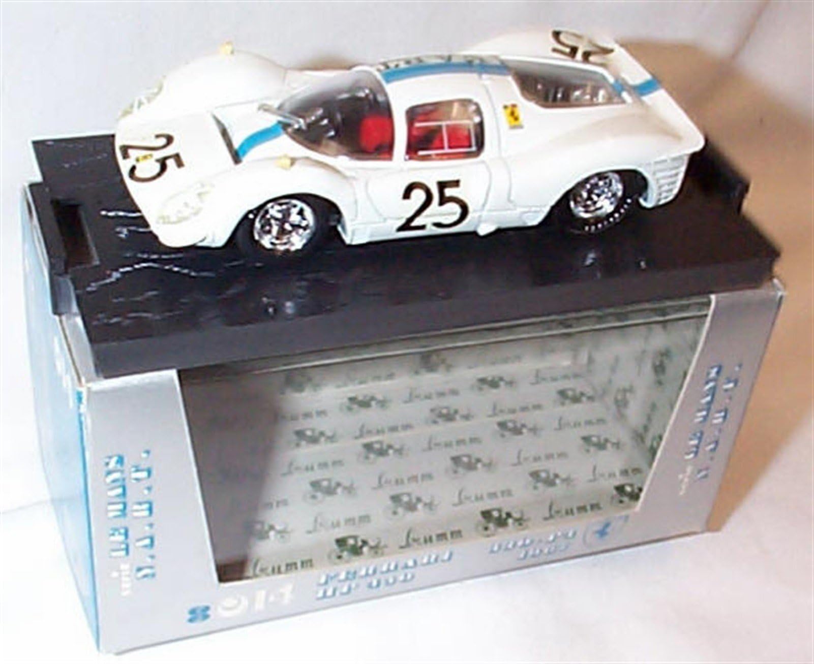 brumm white / blue no25 ferrari HP 450 car 1.43 scale diecast model