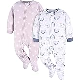 Gerber Baby Boys’ 2-Pack Sleep ‘N Play Pajamas