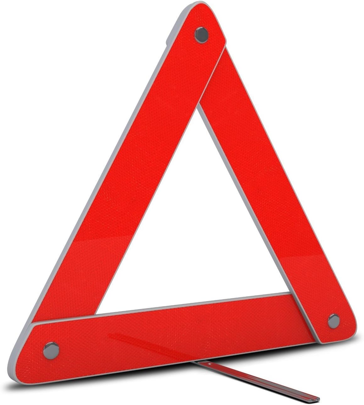 Majic Highly Reflective Emergency Security Safety Triangle For Vehicles 2 PACK