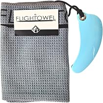 Amazon.com: FlighTowel Disc Golf Towel | Warm-up Towel for Disc ...