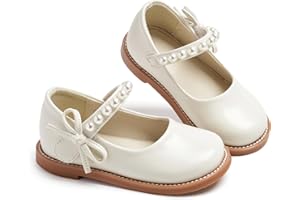 ESTINE Girls School Uniform Oxfords - Toddler Girl Mary Jane Dress Shoes for Wedding Party