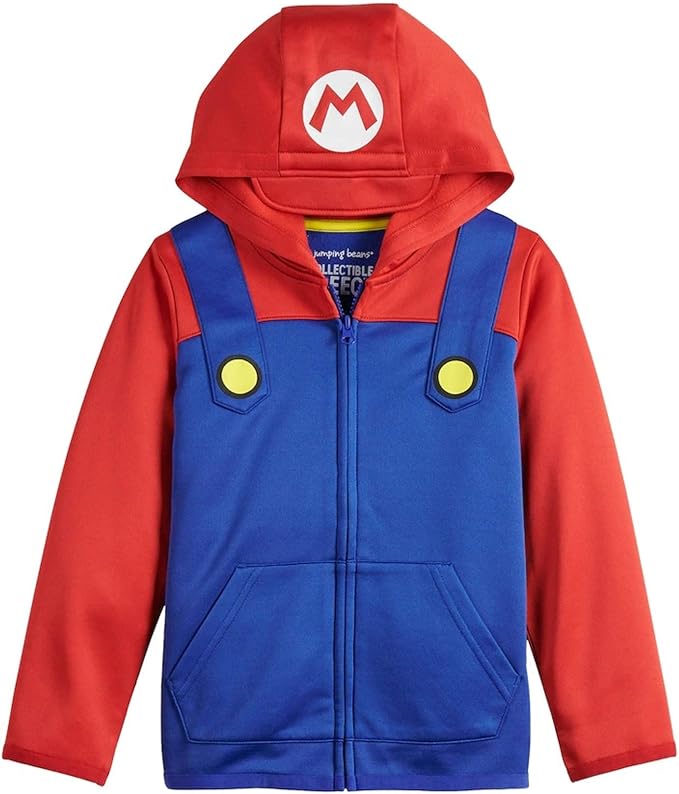 mario kids hoodie