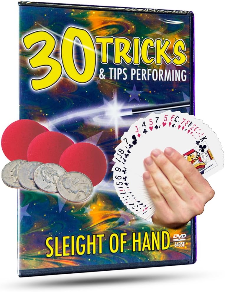 Magic Makers30 Tricks & Tips Performing Sleight of Hand Magic Training DVD
