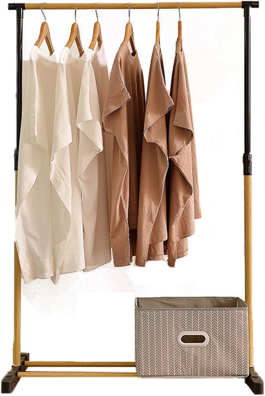 Portable Drying Rack, Dorm Room Apartment Easy To Assemble Clothes Rail