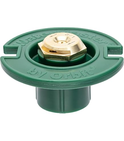 Orbit 5er-Pack Versenkregner Aus Kunststoff Mit Messingdüse – 1/2 Radius, Perfekt Für Rasen & Beete