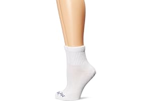 Medipeds Women's Peds Diabetic Quarter Socks with Non-Binding Funnel Top 2 Pairs