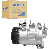RYC Automotive Air Conditioning Compressor and A/C Clutch AIG334 | Fits Ram 1500 3.6L 2014-2018; Fits Ram 1500 Classic 3.6L 2019