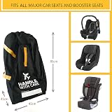 Baby Team Car Seat Travel Bag Gate Check Backback 86cm 18in Black view 6