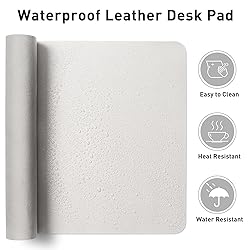 Aothia Leather Desk Pad Protector, Mouse