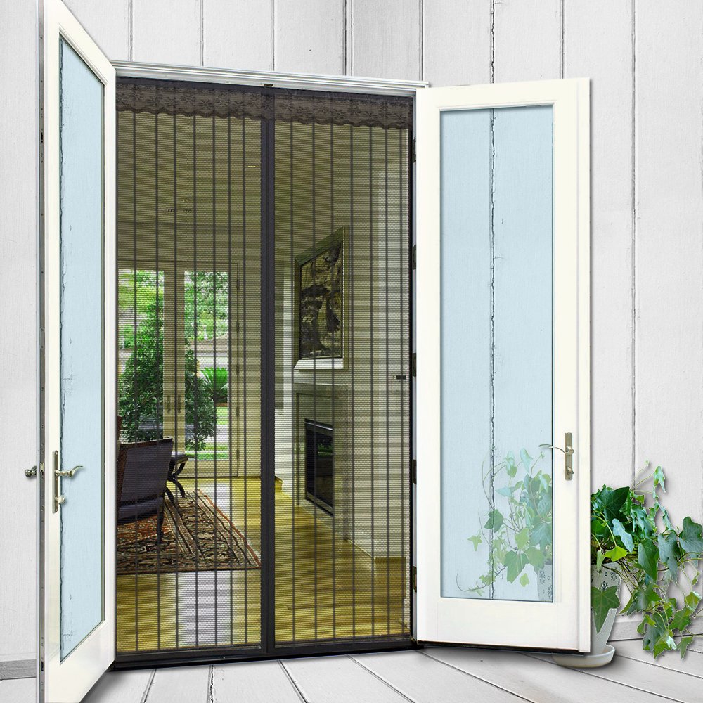 NGreen Screen Door 62"x81" fits door up to 60"x80" Heavy Duty