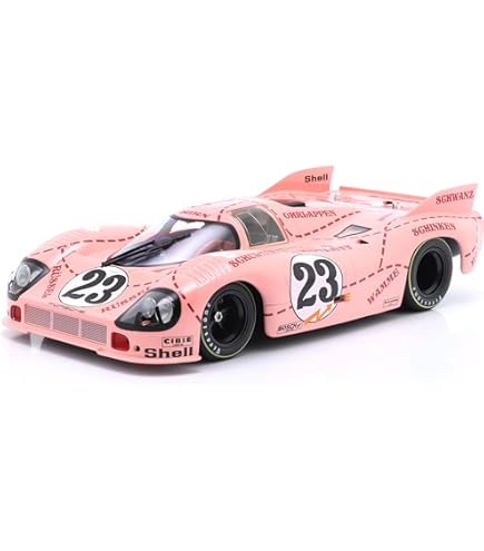 Amazon.com: Norev NV187588 1:18 Porsche 917K-Winner France 24h