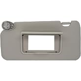 Driver Left Side Sun Visor Fits for 2016-2022 Honda HRV Without Light | Gray,83280-T7W-A01ZA