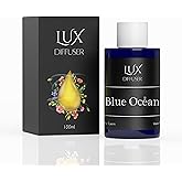 Lux Diffuser – Essential Oil Refill Only for Plug-in Waterless Diffuser, Nanotechnology Scent Oil for Home & Office (Blue Ocean Scent)