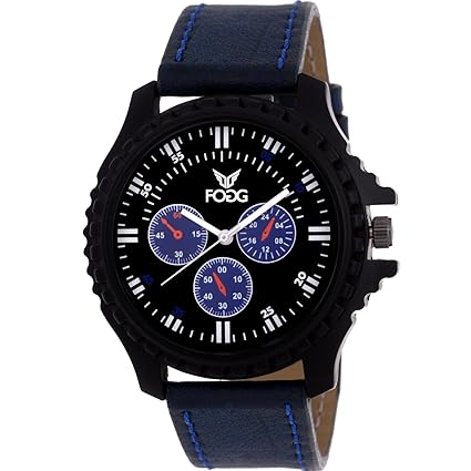 Analog Black Chrono Dummy Dial Mens Watch 1116-BL