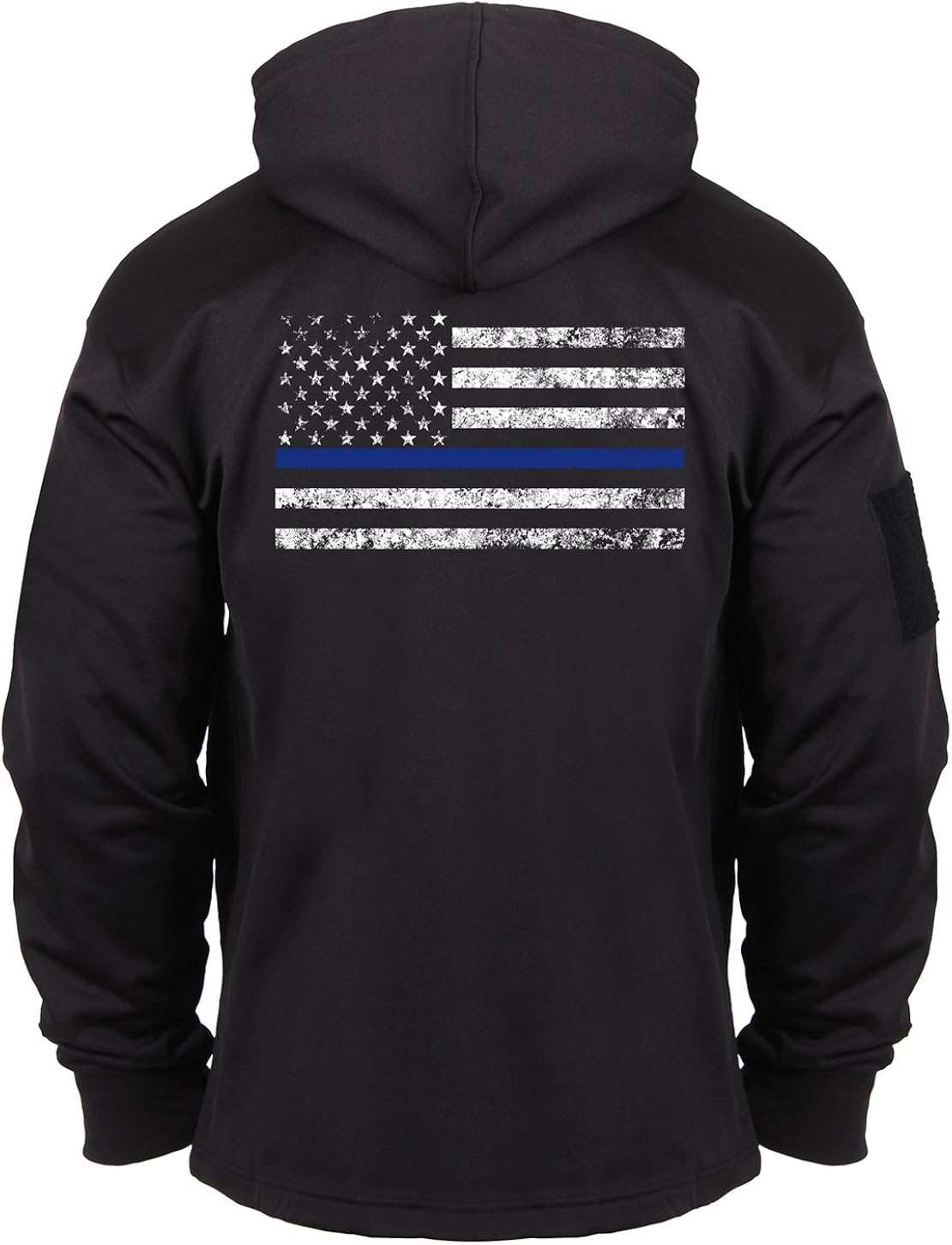 Rothco Thin Blue Line Concealed Carry Hoodie: Clothing