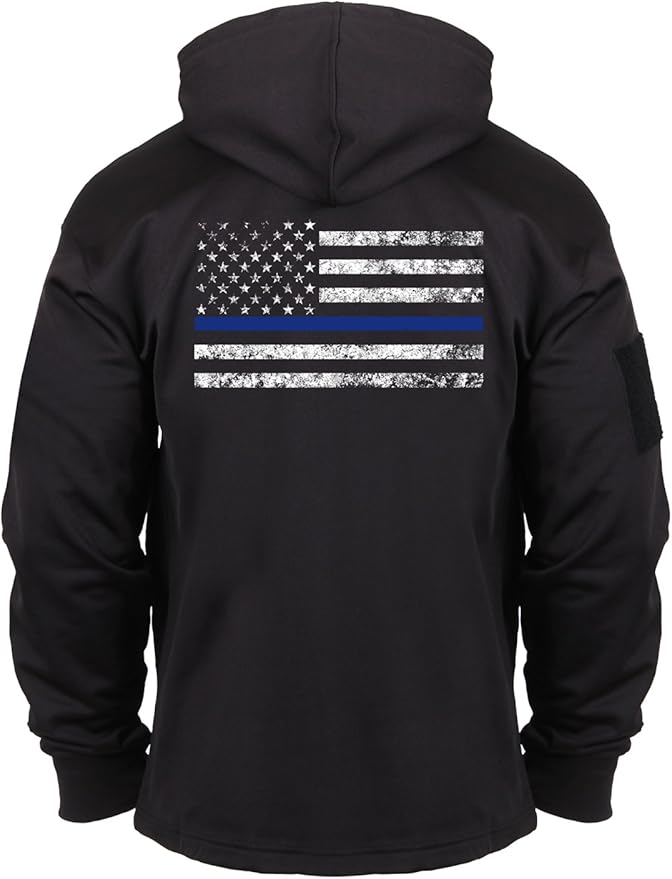 thin blue line hoodie women's