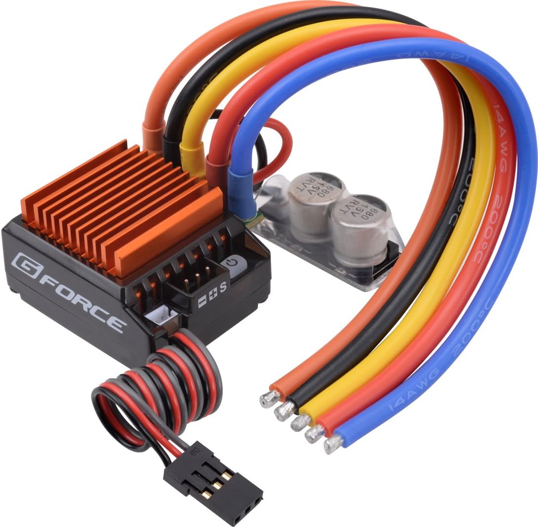 TS90A PLUS 1/10 Scale Brushless Sensored ESC Orange G0195 [Japan genuine]