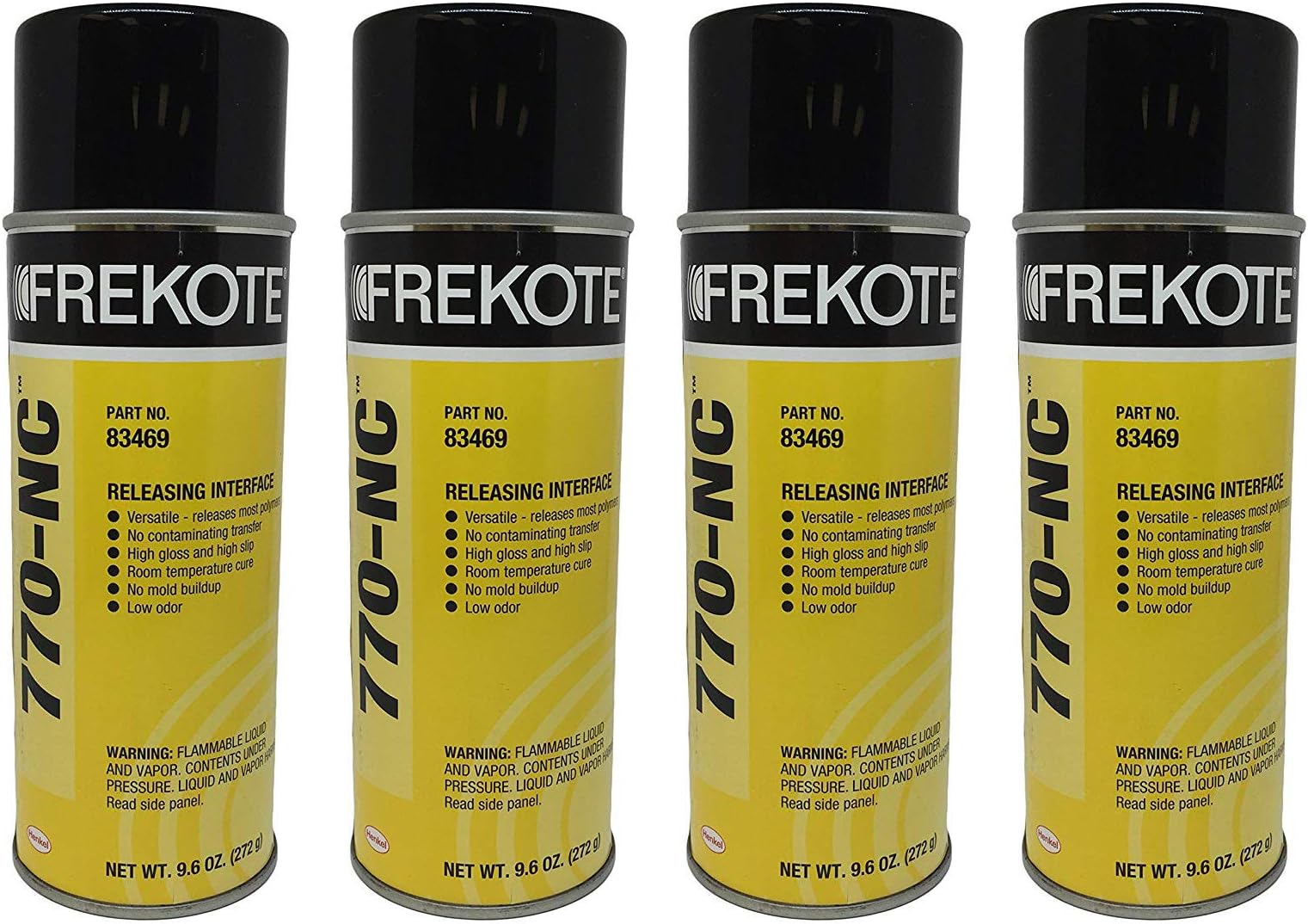 Frekote 398489 770-NC Mold Release, 9.6 fl oz (Fоur Paсk)