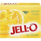 Jell-O Lemon Jelly Powder, Gelatin Mix