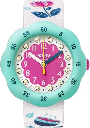 Flik Flak Reloj Analógico para Unisex Adulto de Cuarzo Suizo con Correa en Textil FPSP038