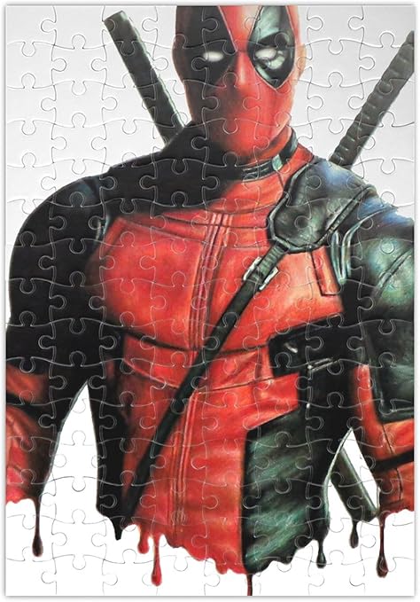 Deadpool Paint Art Jigsaw Puzzle laberinto Jigsaw Puzzle Maze| Unique And Custom Learning Games For Kids \u0026 Adults| Learning Made Fun With Custom Design \u0026 Printed Jigsaw Puzzles: Amazon.es: Juguetes y juegos