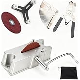 Piston Ring End Gap Tool Kit for 2-5 in Engine Bores, 4-in-1 | Includes manual filer, extra wheel, installer pliers, squaring tool, 32-blade gauge and storage bag