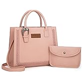 Wrangler Tote Bag for Women Western Cowhide Purse and Wallet Set