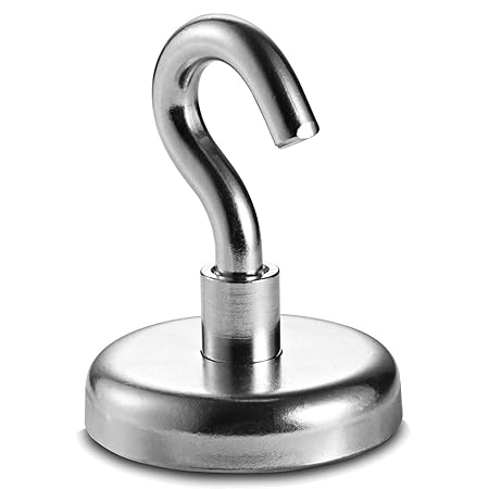 Pemotech Neodymium Strong Magnetic Hooks Heavy Duty Magnet Hook