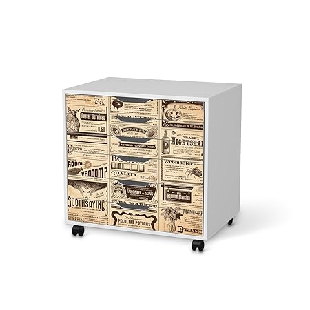 Mobeldekoration Ikea Alex Cabinet 6 Drawers Vintage Comic
