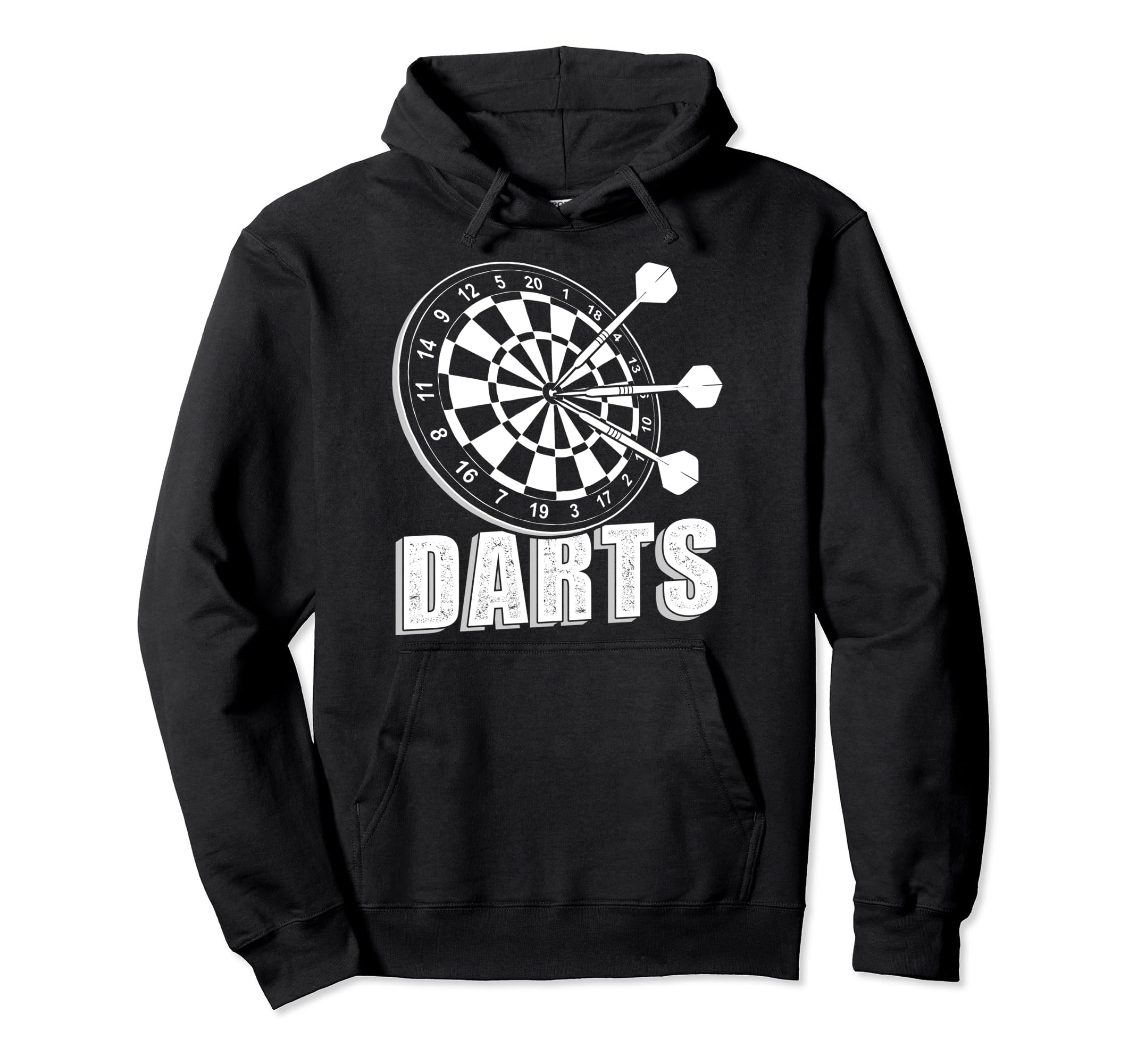 Dartboard darts dartsplayer Pullover Hoodie