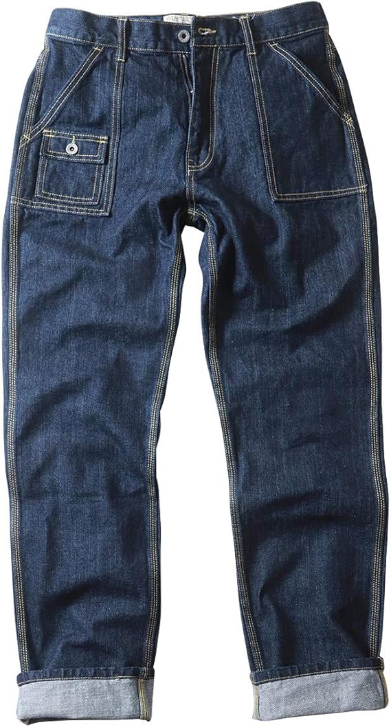 Amazon ビルバン Billvan 805 ワンウォッシュブッシュデニムパンツ ジーンズ メンズ アメカジ W30 ワンウォッシュ ジーンズ 通販