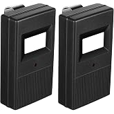 Kingdder 2 Pcs Garage Door Remote Compatible with Linear Delta 3 | Compatible with DT DTA DTD DTC DNT00002A, 8 Dip Switch 310 MHZ, Gate Opener Remote, Keychain Included, Easy Setup