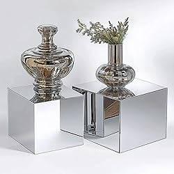 koretech 4Pcs Acrylic Risers Display Stands, Food
