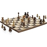 Umbra Wobble Chess Set, Brown