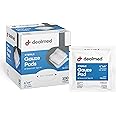 Dealmed 4’’ x 4’’ Sterile Gauze Pads (100 Count) Disposable and Individually Wrapped Medical Gauze Pads, Wound Care Product for First Aid Kit and Medical Facilities (Pack of 1)