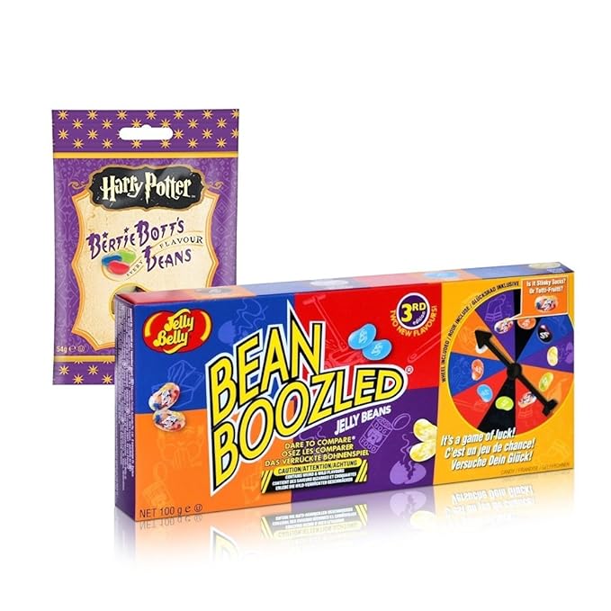 Jelly Belly Bean Boozled Jelly Beans Spinner Gift 3.5 Oz (100g) + Harry