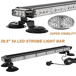 ASPL 29.5" 54 LED Strobe Light Bar Double Side