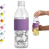 Copco Hydra Water Bottle with Spill-Resistant Lid, 16.9 oz - Reusable Tritan Non-Slip Sleeve, Twist-Open Body - BPA-Free, Leak-Proof, Durable &amp; Portable for Gym, Office, School (Lime Green)