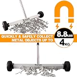 Toolwiz Magnetic Pick Up Sweeper 17 Inch Heavy Duty Nail Magnet 4kg view 3
