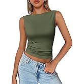 Trendy Queen Women Going Out Summer Tank Tops Spring Casual Basic Cute 2026 Sleeveless Shirt Vacation Fashion Outfit Clothes