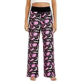 Vackutliv Women’s Pajama Pants Sleepwear Lounge Bottoms with Soft Drawstring Elastic Waist Pjs