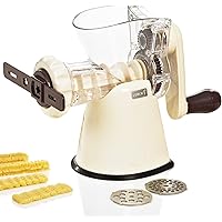 Lurch Germany Base&Soul Meat Mincer Iron (Aubergine/Cream White)