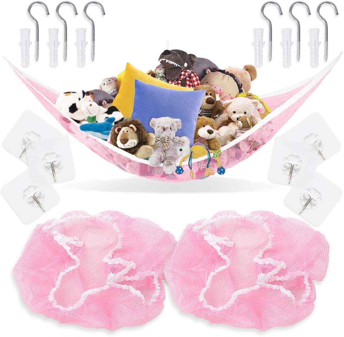 mesh teddy bear holder