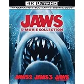 Jaws 3-Movie Collection - 4K Ultra HD + Blu-ray + Digital [4K UHD]