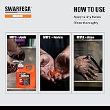 Swarfega Orange Heavy Duty Hand Cleaner 1L Pump Cornmeal Scrub view 7