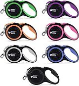 Jenny Wren Tangle-Free Retractable Dog Lead 8M 26FT Purple Reflective