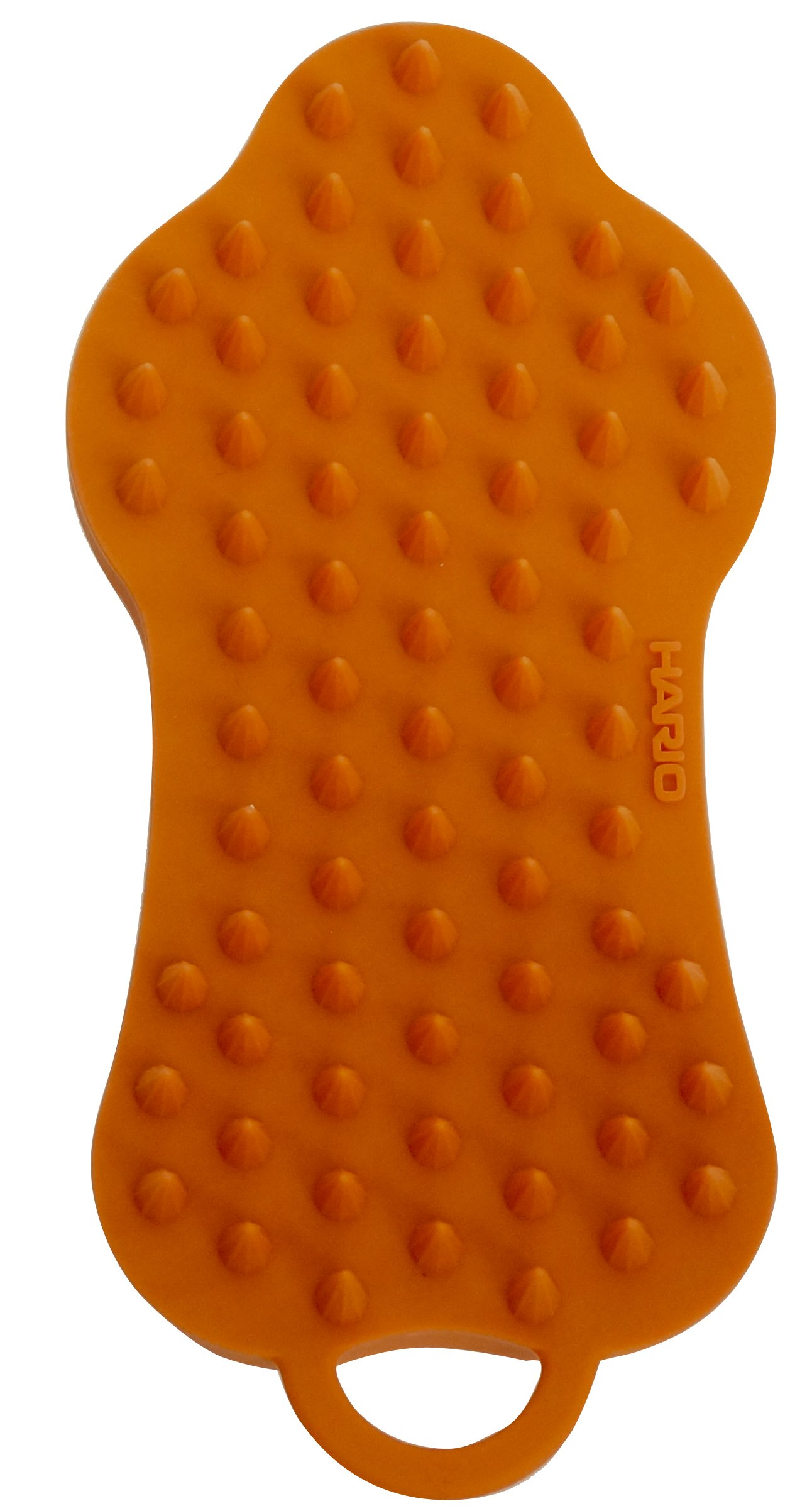 ハリオ (HARIO) ペットのブラシ グルッテ ソフト オレンジ商品画像