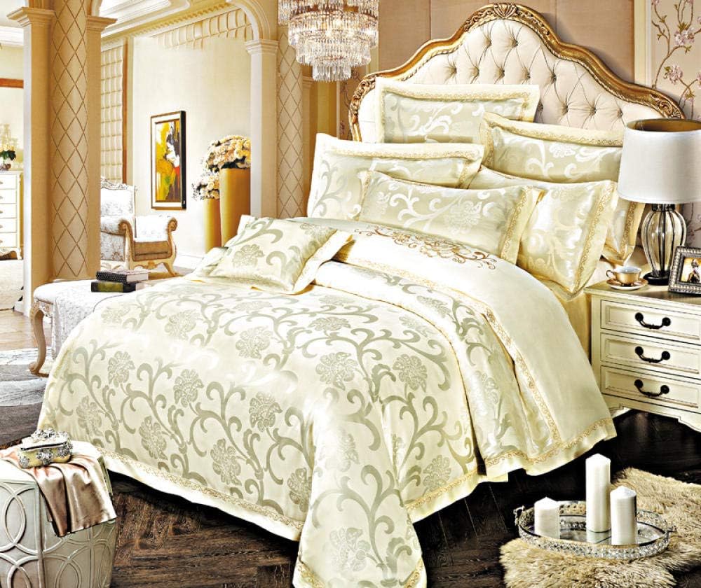 Flqwe Juego S banas De Cama Conjunto De Cuatro Piezas De Algod n 