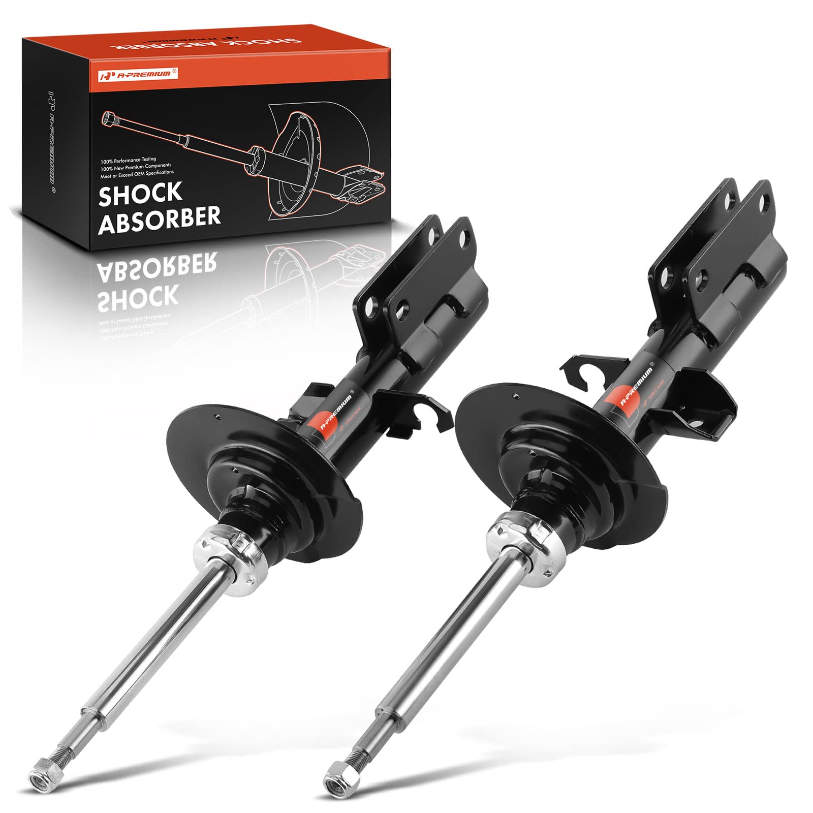 Puntal delantero A-Premium con resorte helicoidal compatible con BMW